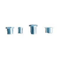 Brass Bush Nut - Color: Silver