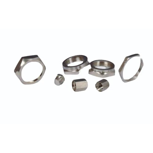 Brass Nut - Color: Silver
