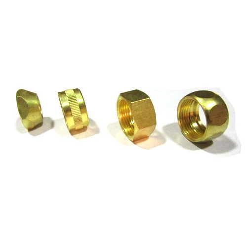 Brass Nuts - Color: Golden
