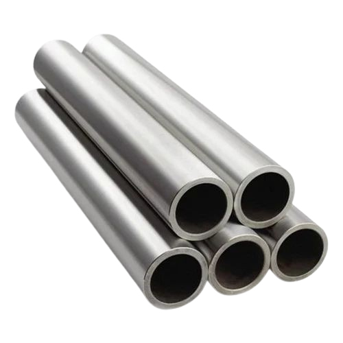 304 Stainless Steel Round Pipe - Color: Silver