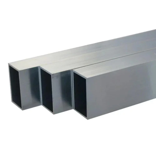 10 Mm 316 Stainless Steel Rectangle Welded Pipe - Color: Silver