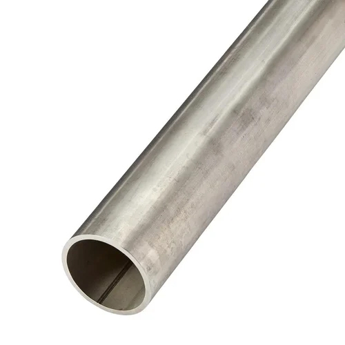 304L Stainless Steel Round Pipe - Color: Silver