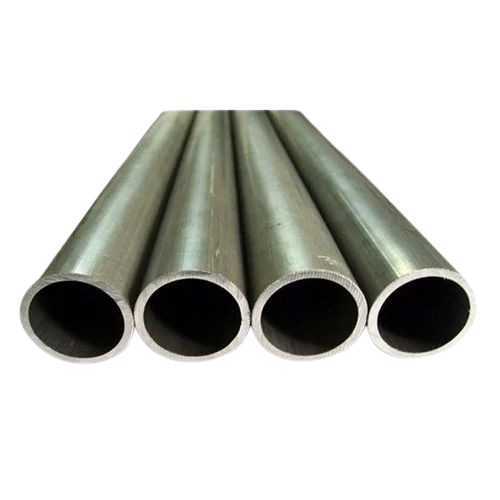 410 Stainless Steel Round Pipe - Color: Silver