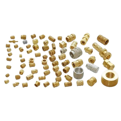 Brass Insert Molding - Color: Golden