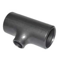 Astm A860 Wphy 60 Carbon Steel Tee - Color: Black