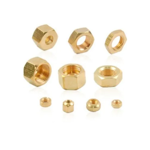 Brass Lock Nut - Application: Hardware Fitting