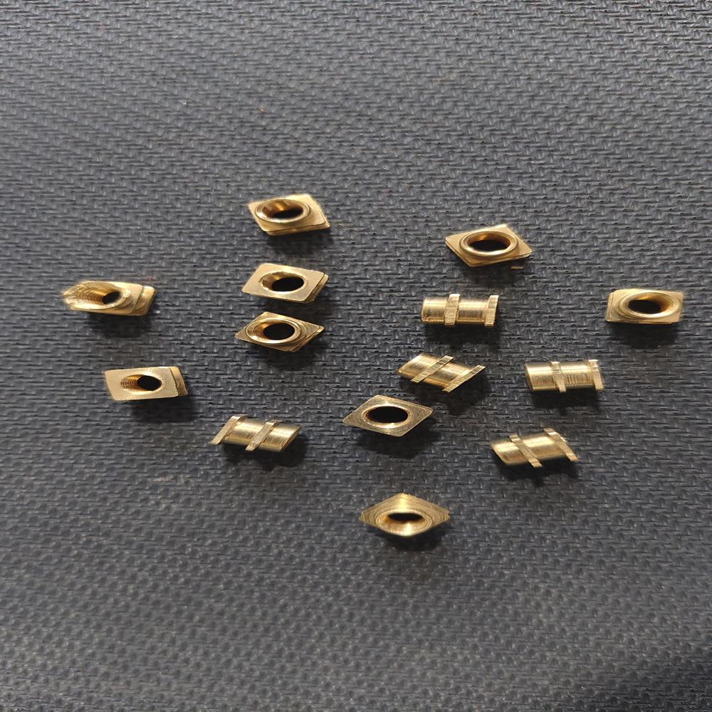 Brass Threaded Insert - Color: Golden