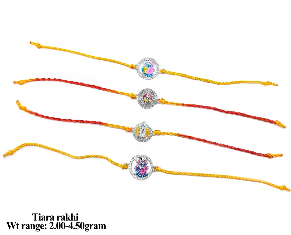 New 925 Silver Tiara Rakhi