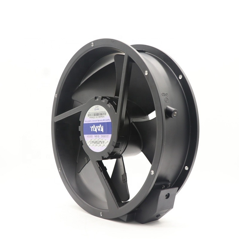 Kaku KA2206HA2 222x222x60mm 220V AC All Metal IP55 2800RPM 3300RPM 40W 53W Distribution Cabinet Axial Cooling Fan