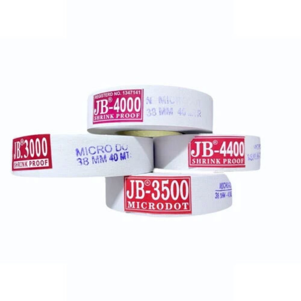 Precut Belt Rolls - Cotton Standard Size White | Round Shape Plain Design Ideal for Garment Interlining