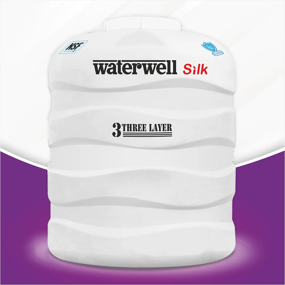 Waterwell Silk Water Tanks - Color: White
