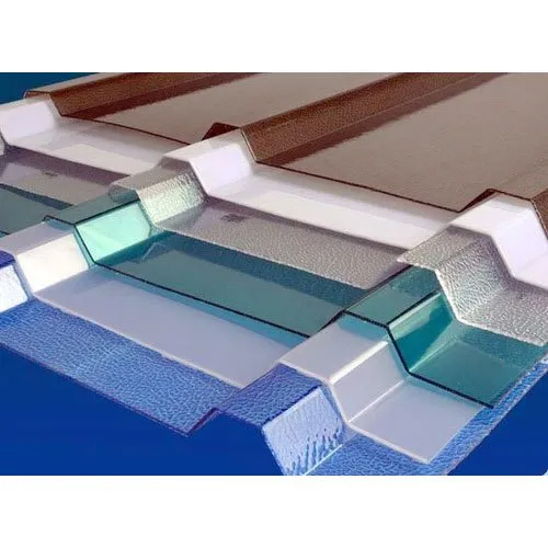 Polycarbonate Corrugated Sheets - Color: Different Available