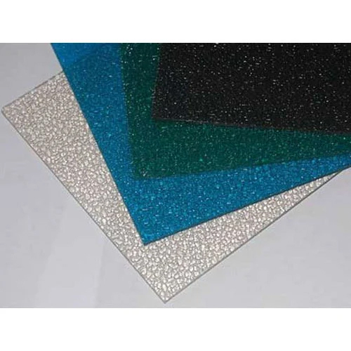 Embossed Polycarbonate Sheet - Color: Different Available