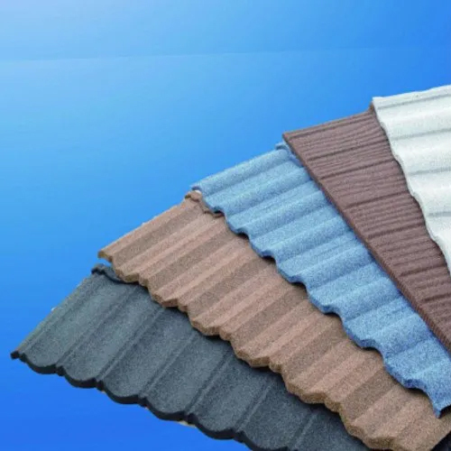 Metal Stone Coated Metal Tile Roof Sheets - Color: Different Available