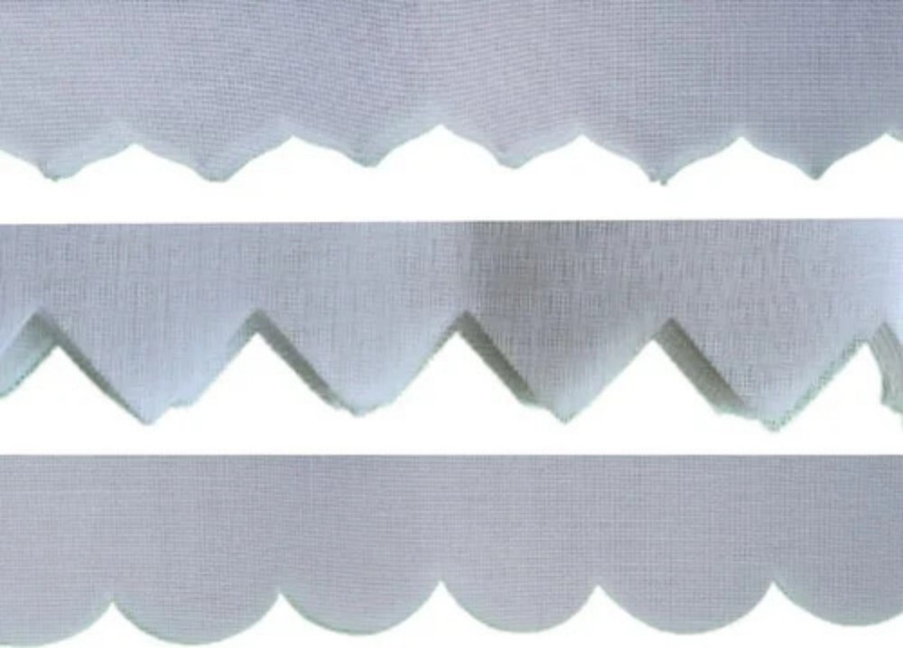 White salwar patti Fuse