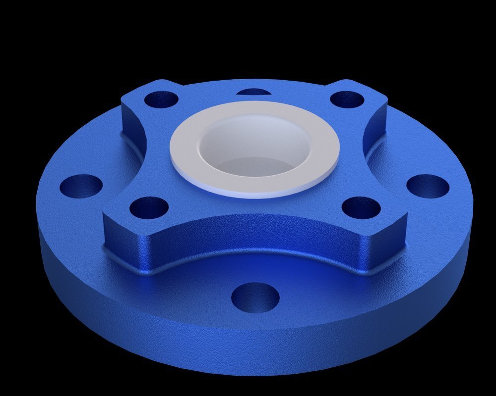 PFA Lined Reducing Flange