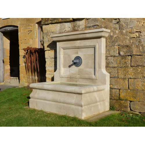 Sandstone Water Fountain - Color: Brown
