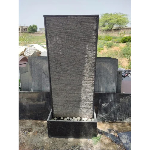 Stone Fountain Waterfall - Color: Black