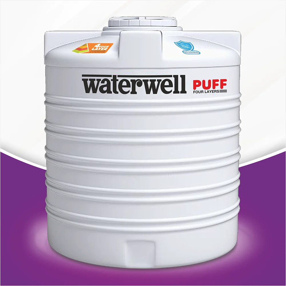 Waterwell Puff Water Tanks - Color: White