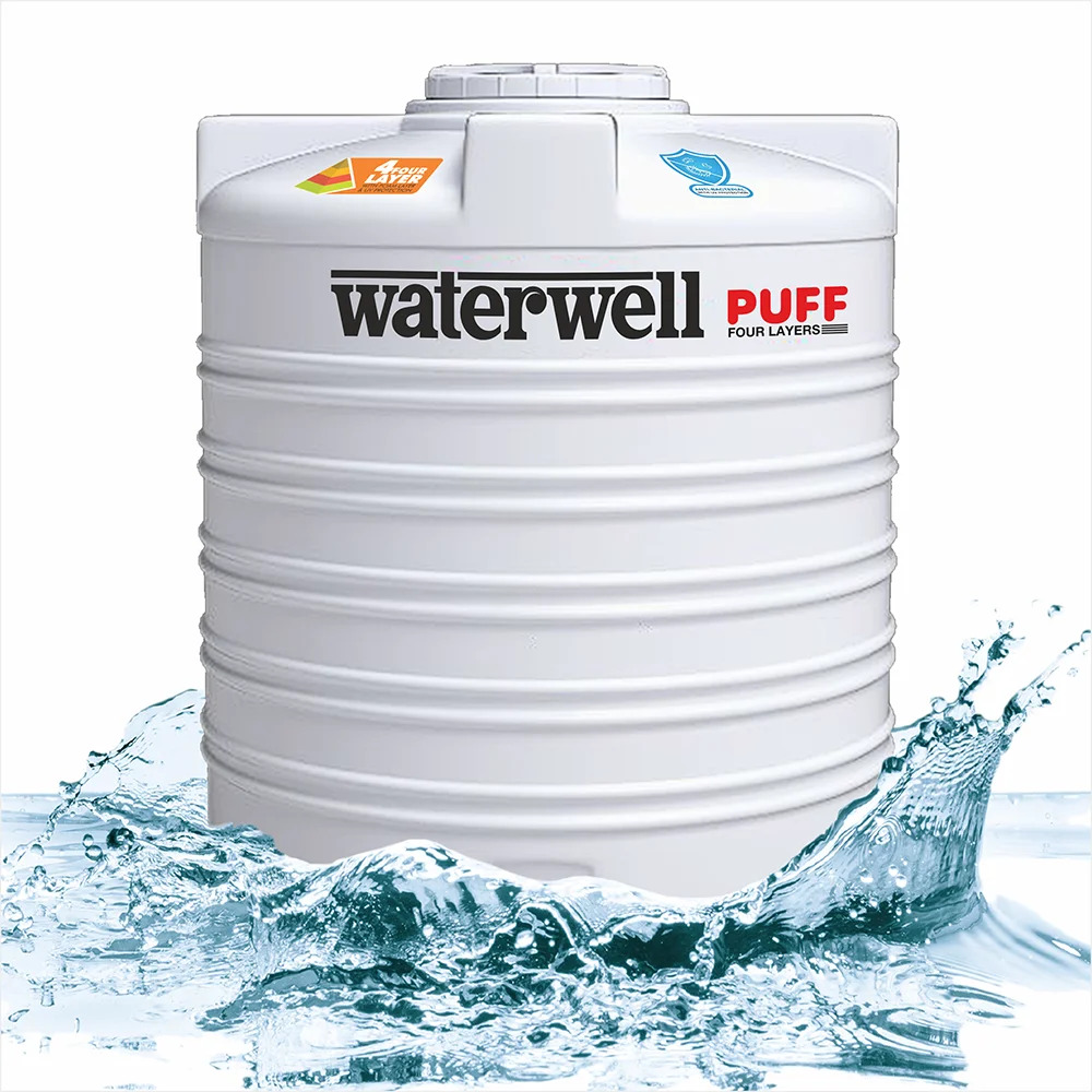 Waterwell Puff Water Tanks - Color: White
