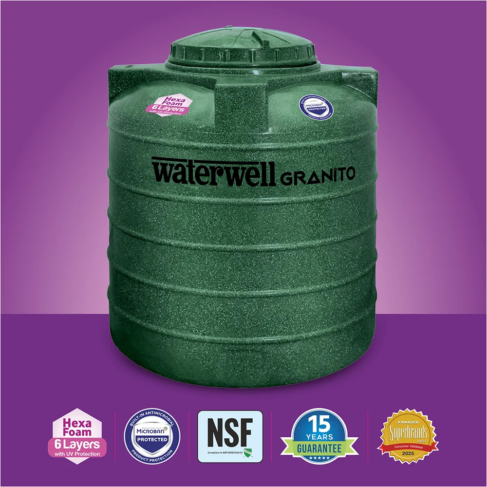 Waterwell Granito Emerald पानी के टैंक