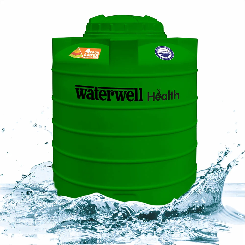 Waterwell Health Green Water Tanks