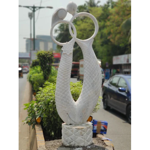 Decorative Marble Artifacts - Color: White