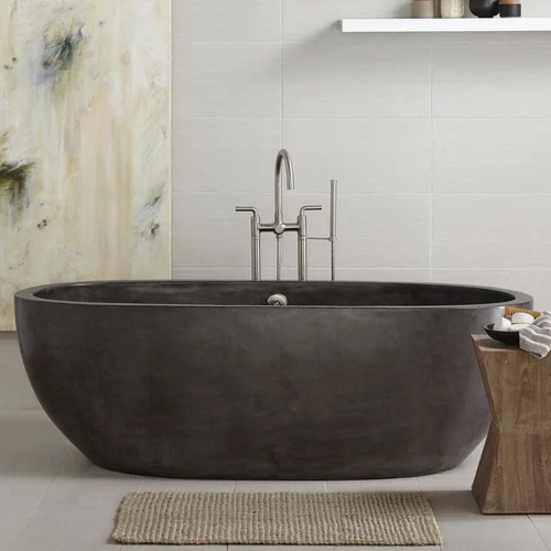 Black Stone Marble Bathtub - Feature: Durable
