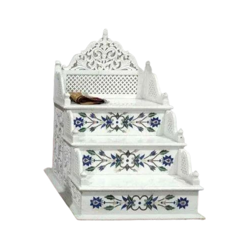 Marble Masjid Mimber - Color: White
