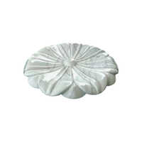Marble Stone Fruit Tray - Color: White