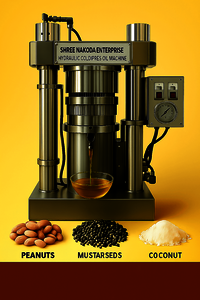 Chia Seeds Hydraulic Cold Oil Press Machine