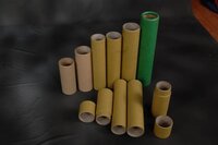 Colored Paper Tubes