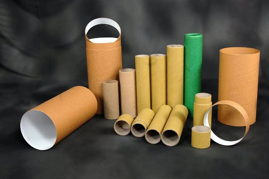 Colored Paper Tubes