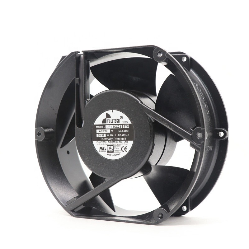 FULLTECH UF-15AC23BTH 17238 230V AC 26/27W Ball Bearing 2850RPM 0.11A Cabinet Axial Cooling Fan UF-15KC23BTH UF-17PC10BTH