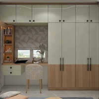 Wardrobe with Study Table