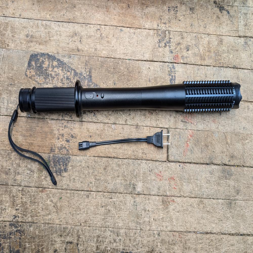 Self Defense 1188 Type Long Stun Baton with Flashlight