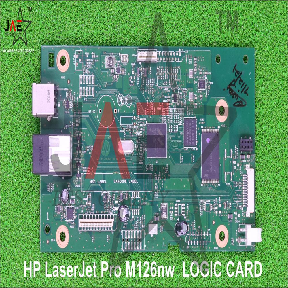 HP 126NW Logic Card