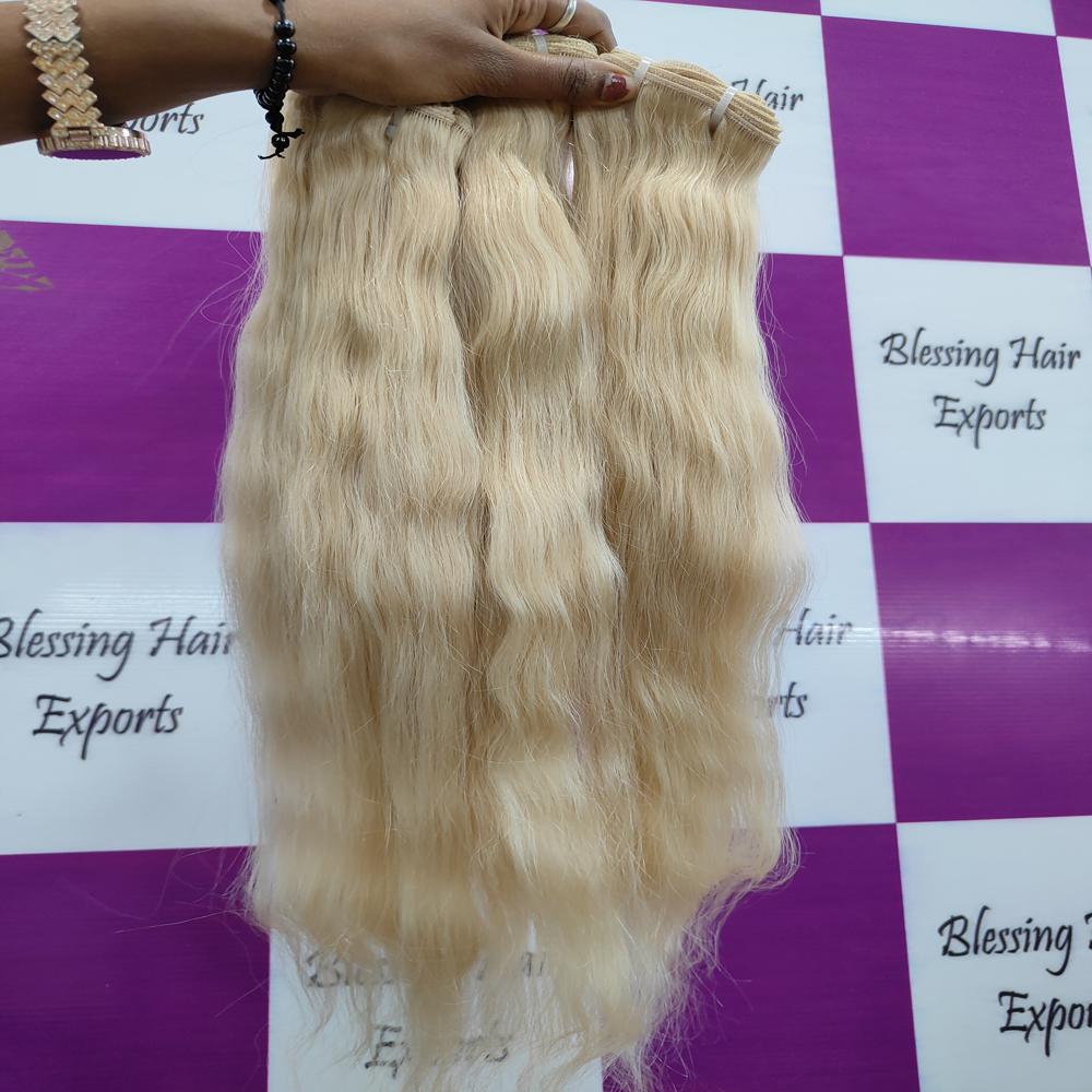 Indian Temple Blonde hair