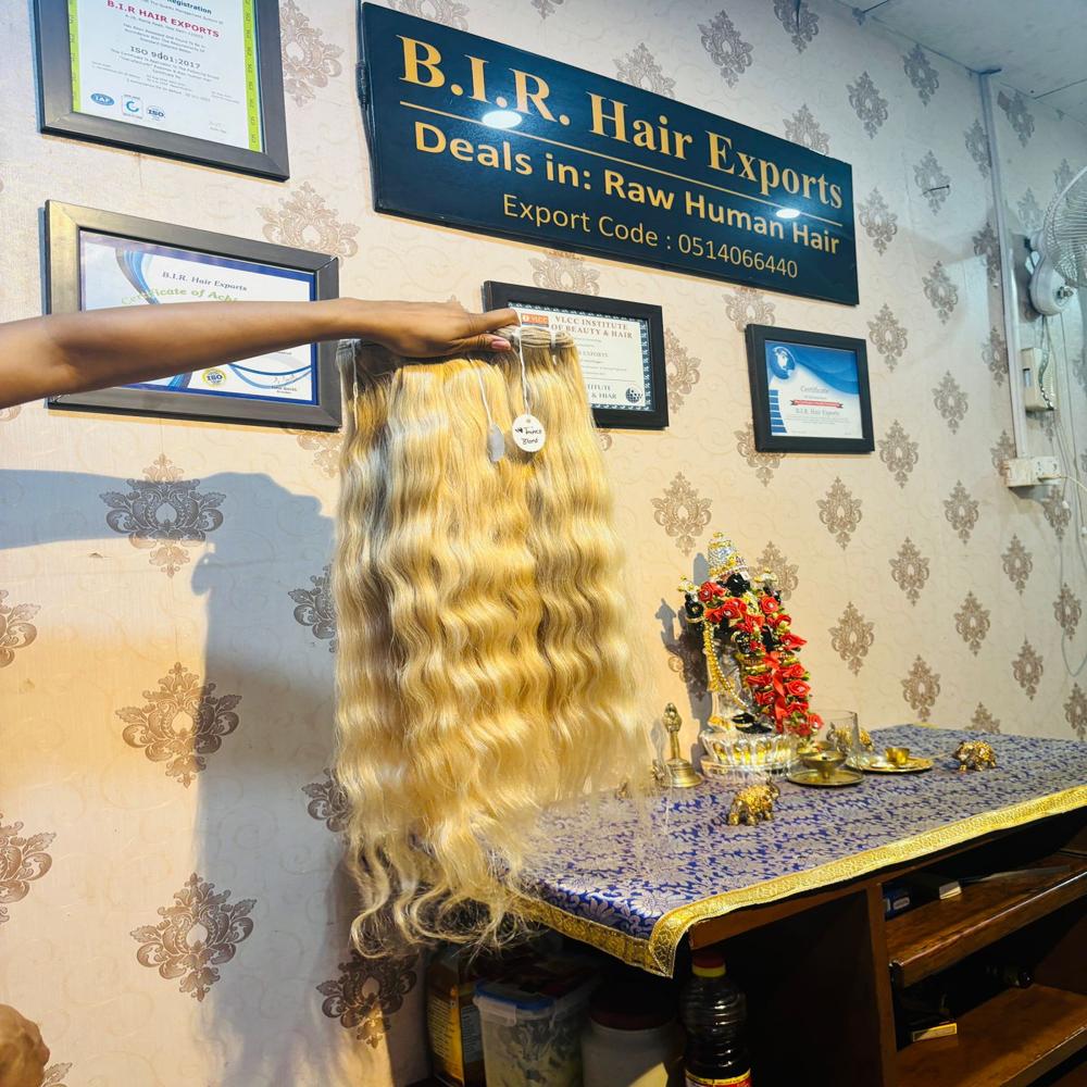 Indian Temple Blonde hair