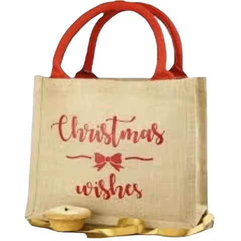 Wholesale Large Natural Eco-Friendly Hessian Tote Beach Bag Custom Printed Plain
