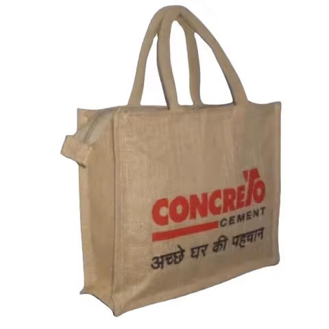 High Quality Customized Cotton Printed Jute Bag Eco Friendly Jute Shopping Bags Eco Friendly Jute Shopping Bags