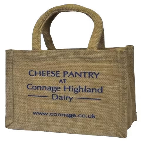 Custom Designed Large Jute Burlap Beach Tote Bag Cotton Handles Export Quality Travel Promotional Use Customized Design Bag
