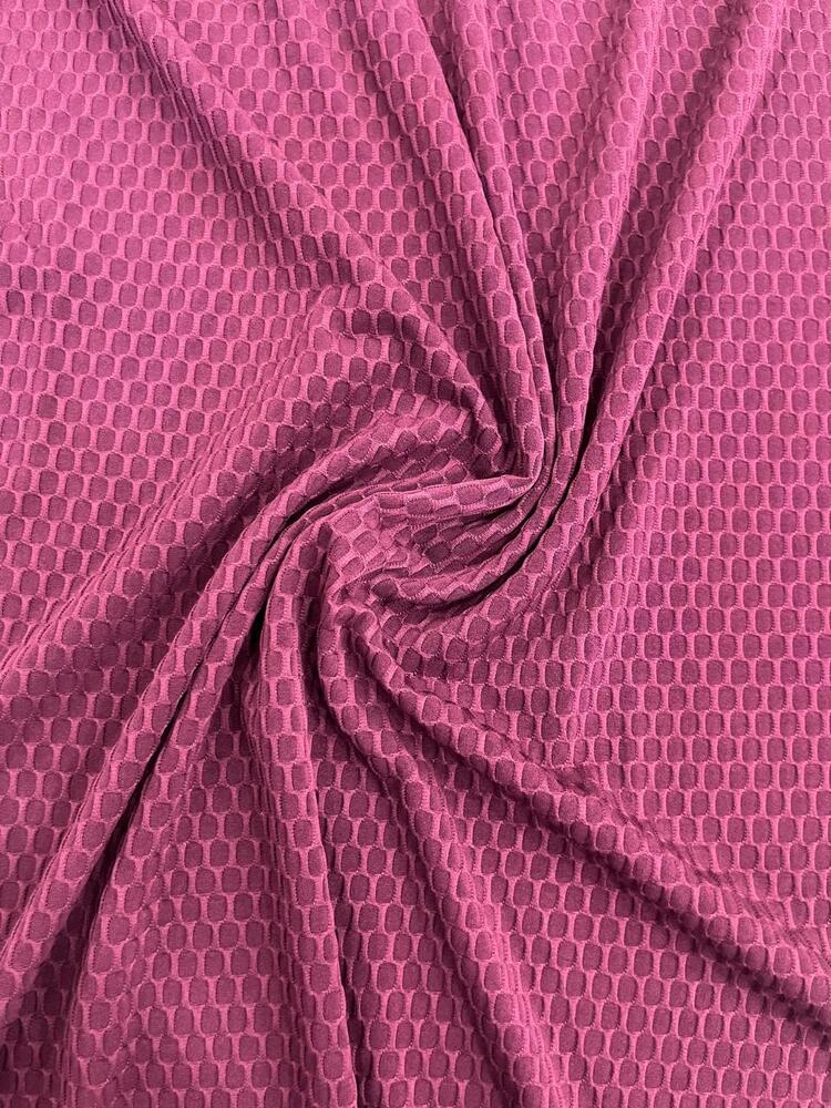 Dimond Knitted Polyester Fabrics - Lycra Spandex Blend, 4 Way Stretch Knit Material For T-shirts And Sportswear, Soft And Durable Quality