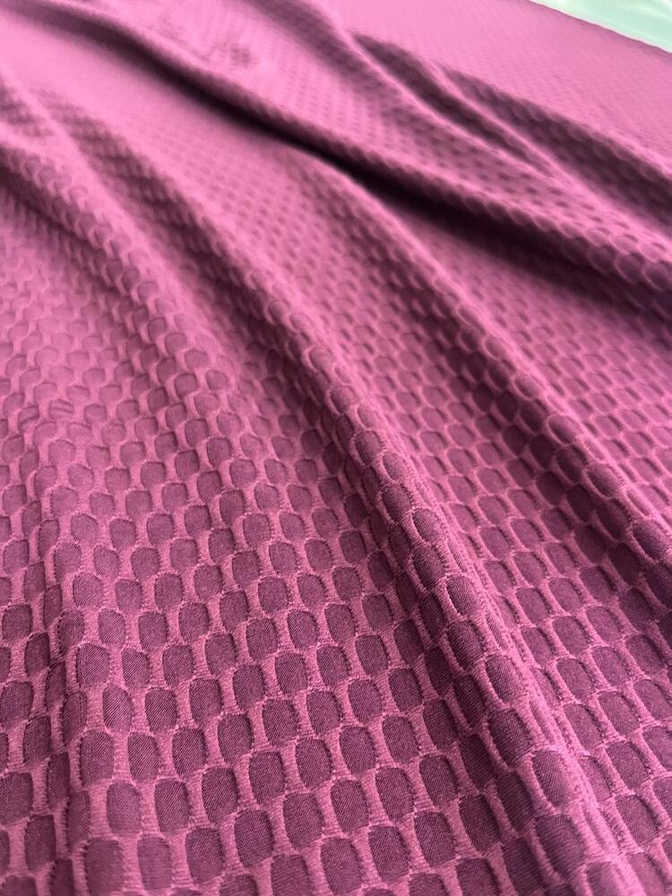 Dimond Knitted Polyester Fabrics - Lycra Spandex Blend, 4 Way Stretch Knit Material For T-shirts And Sportswear, Soft And Durable Quality