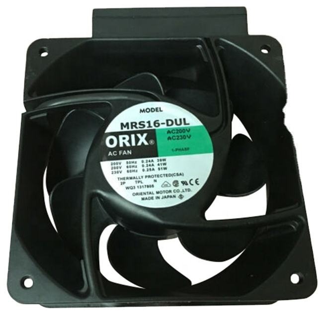 ORIX MRS16-D 200V 230V AC 39W/41W/51W 2800RPM 3300rpm Ball Bearing Single-Phase Axial Cooling Fan for Fuji Inverter
