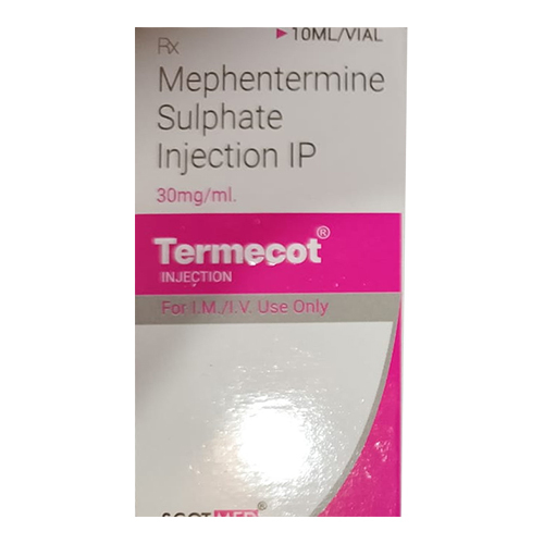 Mephentermine Sulphate Injection IP - 100% Pure, Highly Soluble in Water | 100% Safe to Use, Ideal for Medical Applications