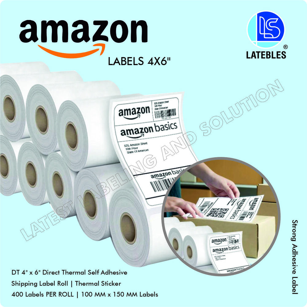 Shipping Labels - Coating Material: Smooth