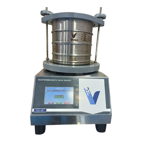 Tap Density Tester Machine - Color: Silver