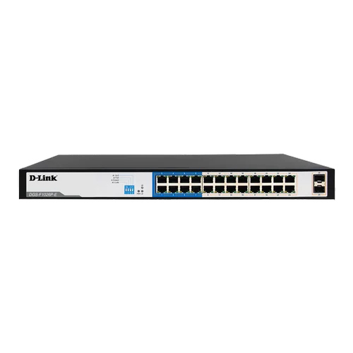 Dgs-F1026P-E D-Link 26 Port Gigabit Poe Switch - Color: Black