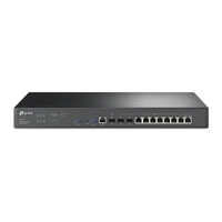 Tp-link Er8411 Omada Vpn Router With 10g Ports - Color: Black